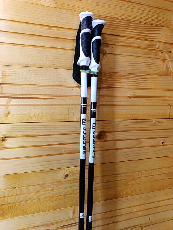 NOVÉ PALICE SALOMON X NORTH BLACK-WHITE 135CM